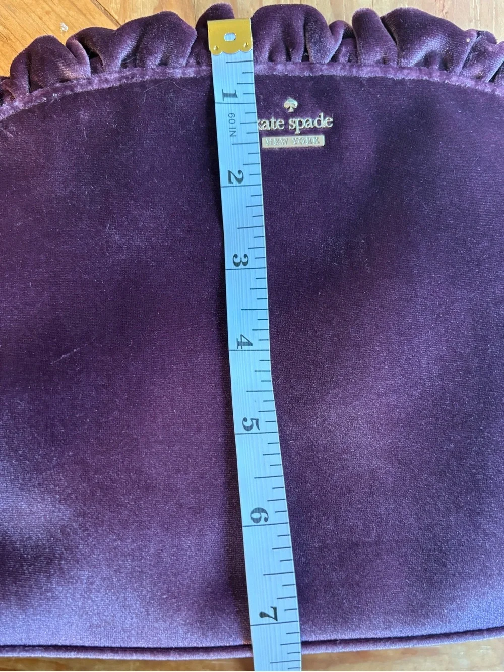 kate spade plush velvet